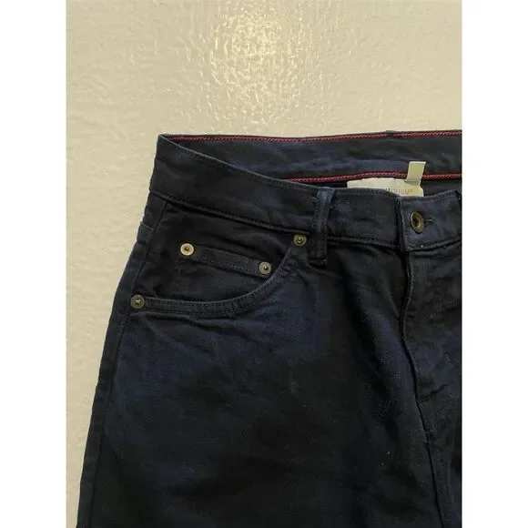 Raleigh Denim 28 x 30 ALEXANDER Relaxed Straight DARK FATHOM Stretch Denim Jeans